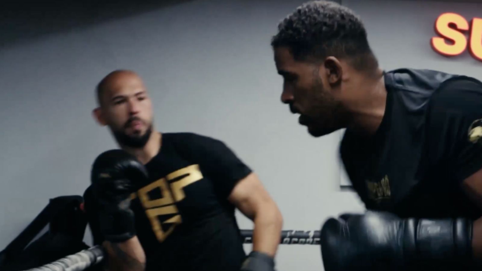 Andrew Tate Ramps Up Training With GLORY Heavyweight Champion Before Misfits Boxing Debut