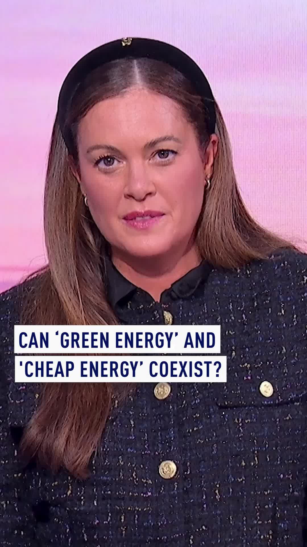 During a global drive towards cleaner energy, do we have to put aside financial considerations and expect consumers to pay whatever it takes? Not necessarily, Octopus Energy Generation CEO Zoisa North-Bond tells CGTN.