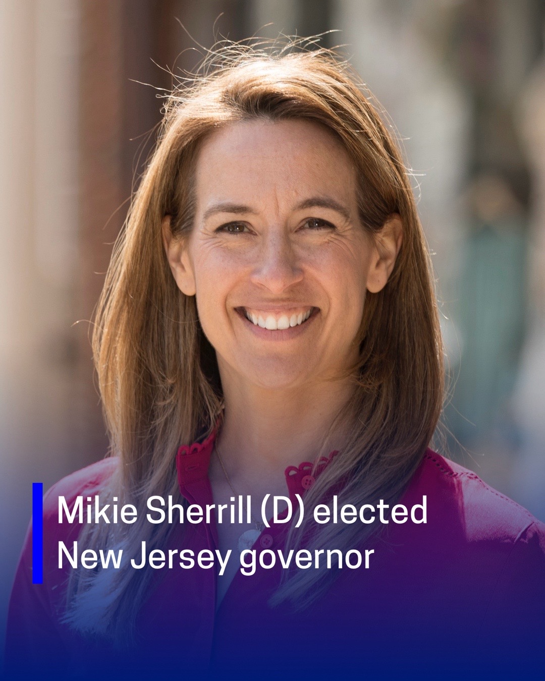 Rep. Mikie Sherrill (D) was elected governor of New Jersey on Tuesday evening, defeating Republican Jack Ciattarelli, the Associated Press projected.   Ms. Sherrill, who has represented New Jersey's 11th District in the House since 2019, will succeed term-limited Gov. Phil Murphy (D) in January.   #mikiesherrill #newjersey #cspan
