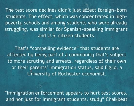 New Study Finds ICE Raids Are Hurting Lots Of Students, ‘Regardless Of … Immigration Status’
