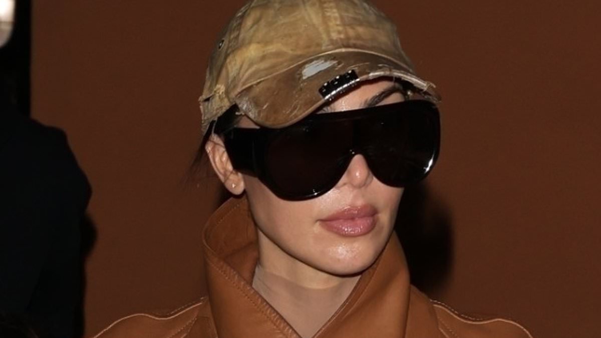 Kim Kardashian emerges with her kids and niece in LA after shock Britney Spears sleepover