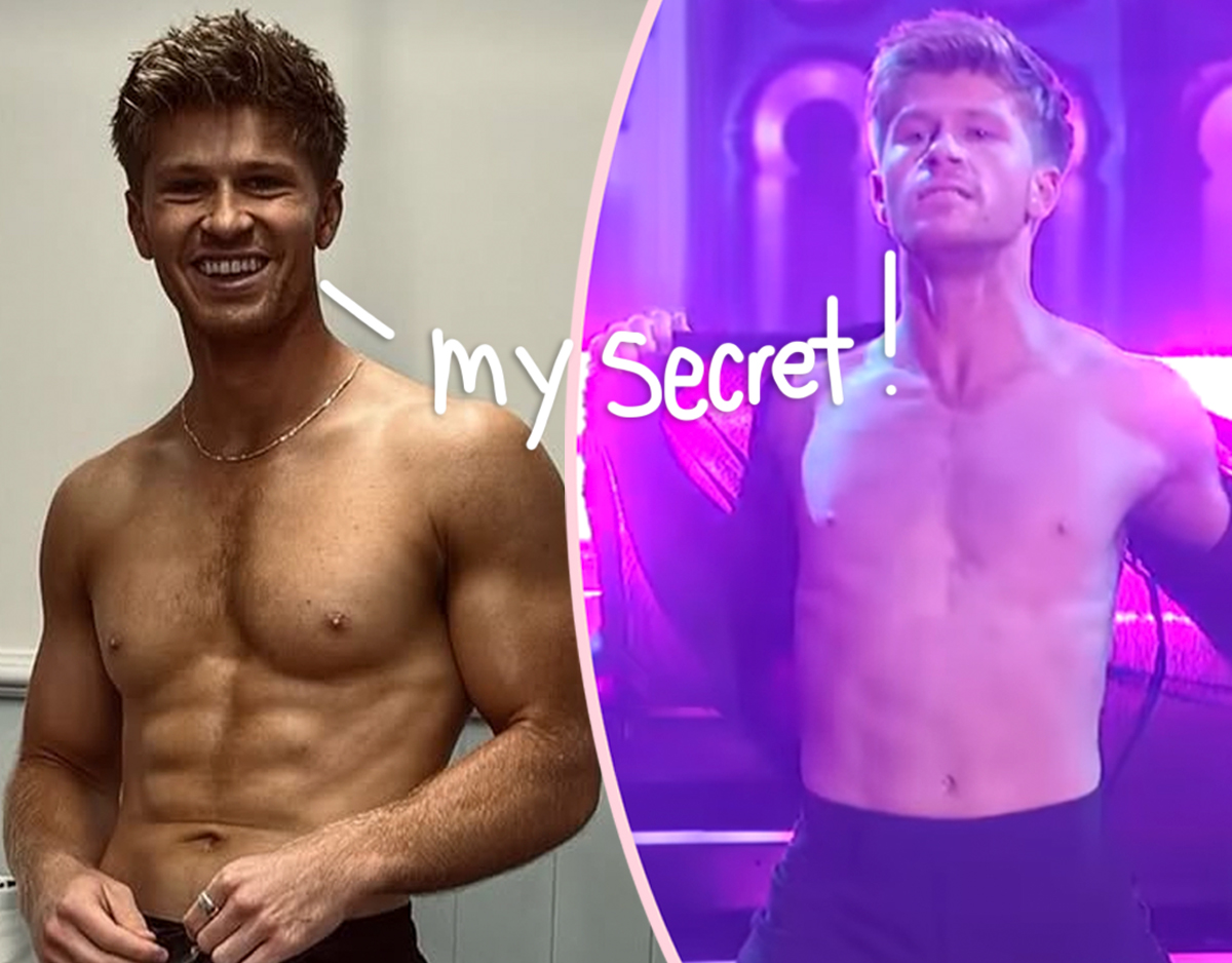 How Robert Irwin Keeps His 'Body In Line' -- And Looking Like THAT -- For DWTS!