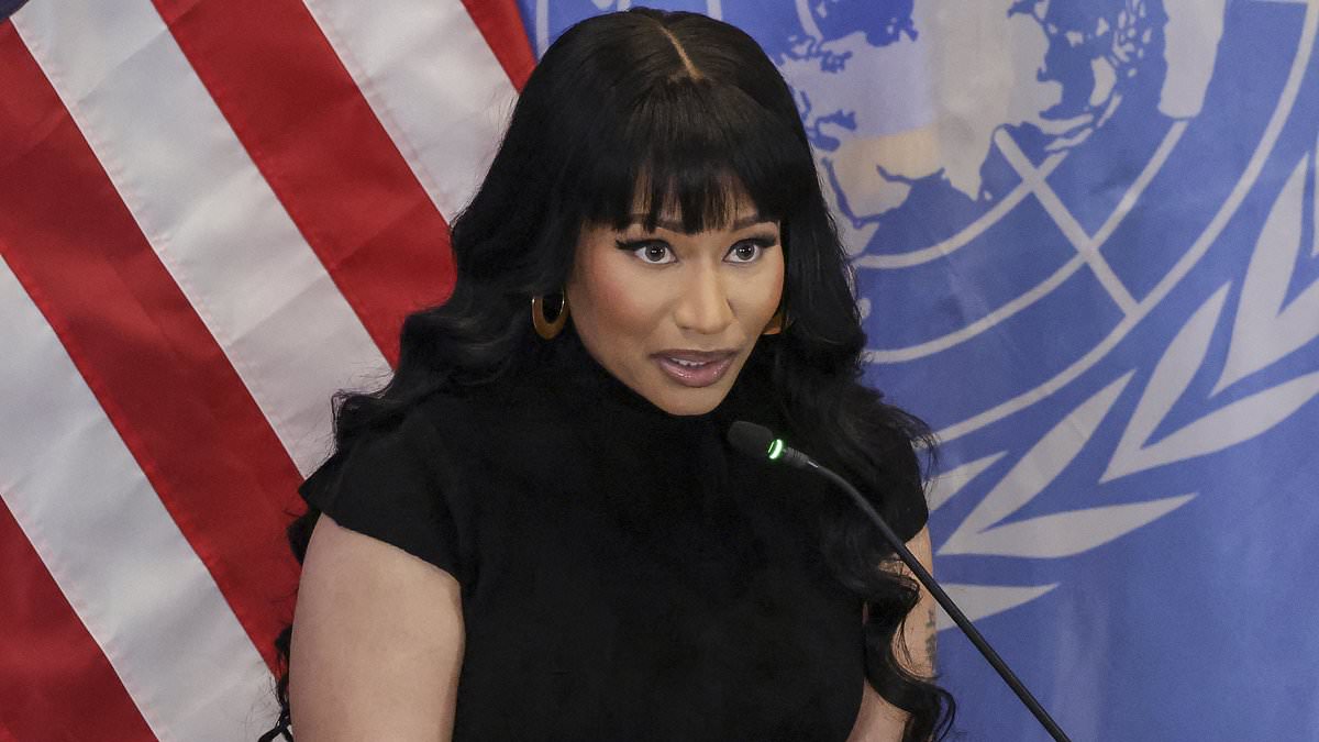 Nicki Minaj gushes about Trump as she speaks on behalf of administration at the UN