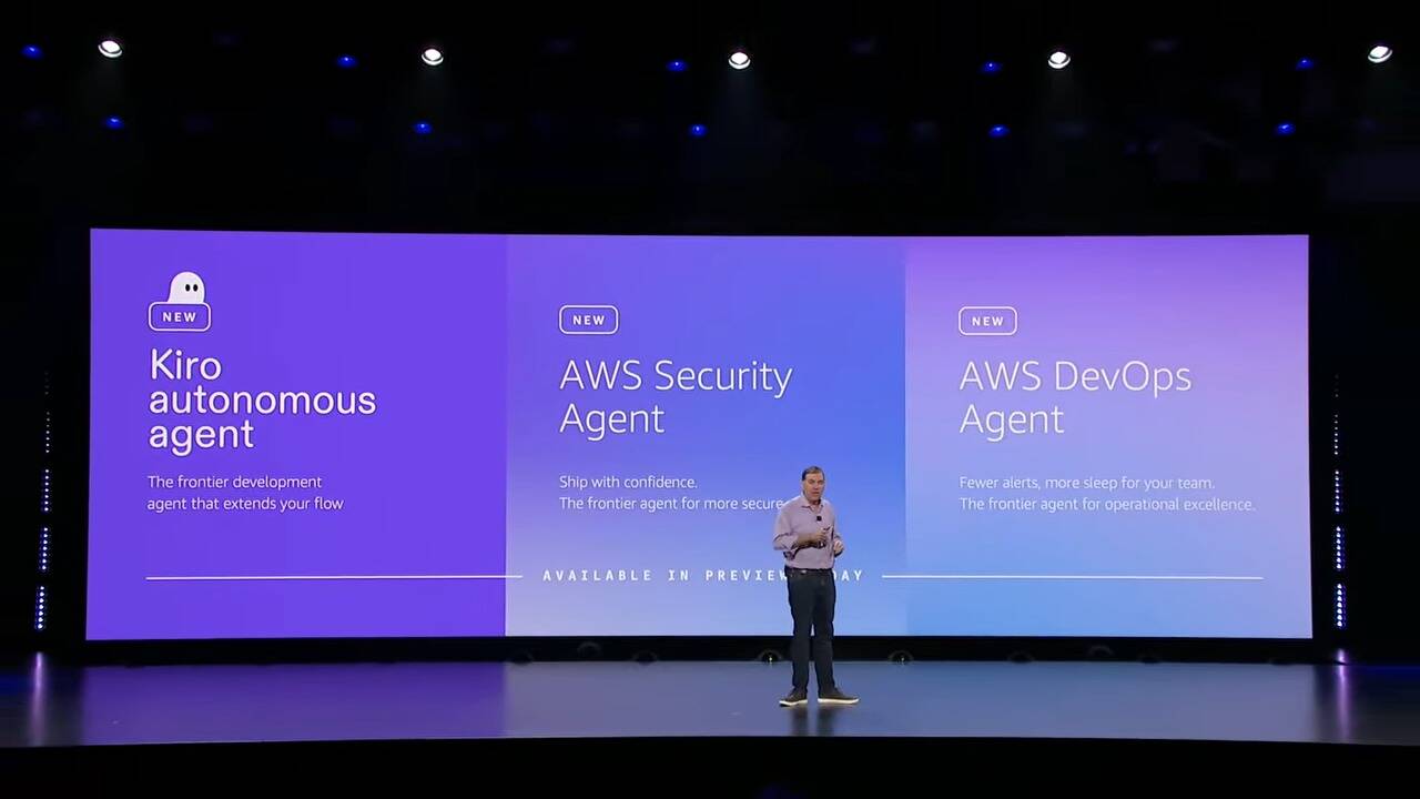 AWS admits AI coding tools cause problems, reckons its three new agents fix 'em