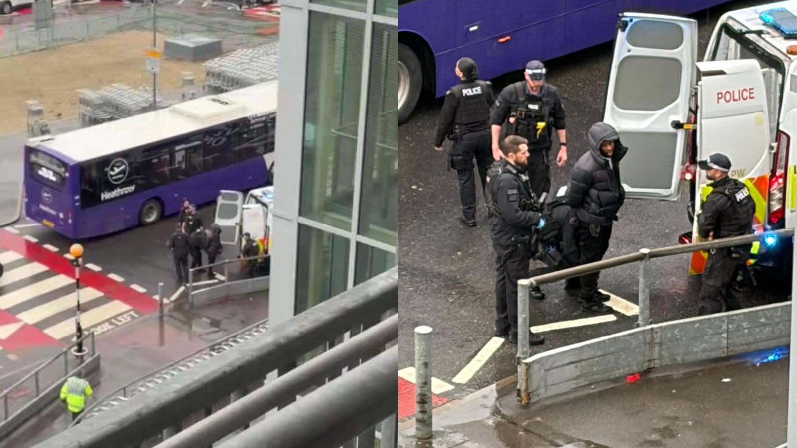 Man arrested after pepper spray attack in London’s Heathrow Airport