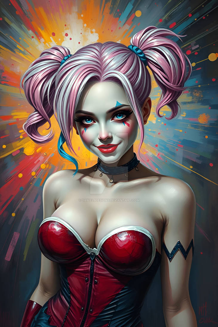 [3 x Images] Harley beautiful chaos by DanielBDesigns on DeviantArt