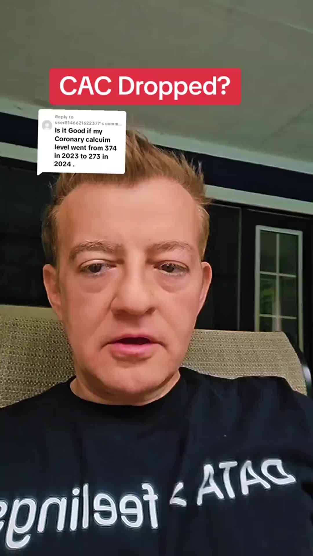 Calcium score lower in a year? #CAC #calcium #heartdisease