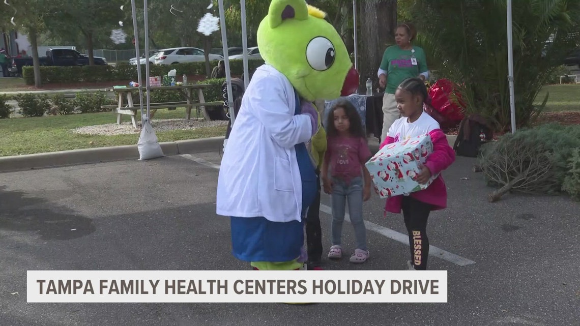 Tampa Family Health Centers holds holiday drive for families in need