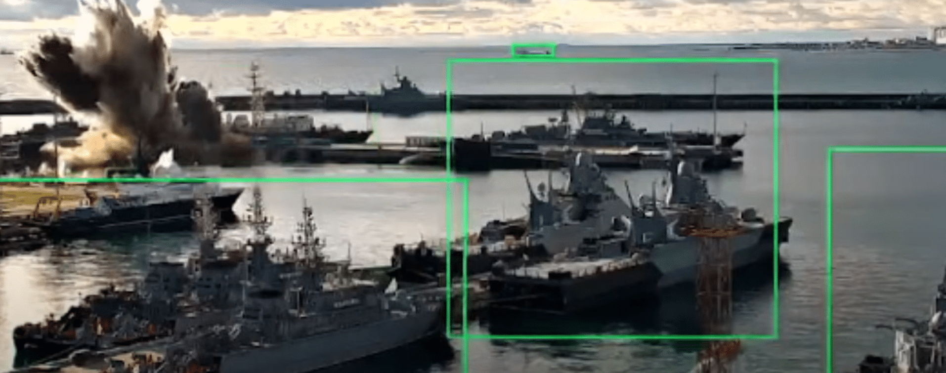 Ukraine strikes Russian submarine with 'Sub Sea Baby' drone