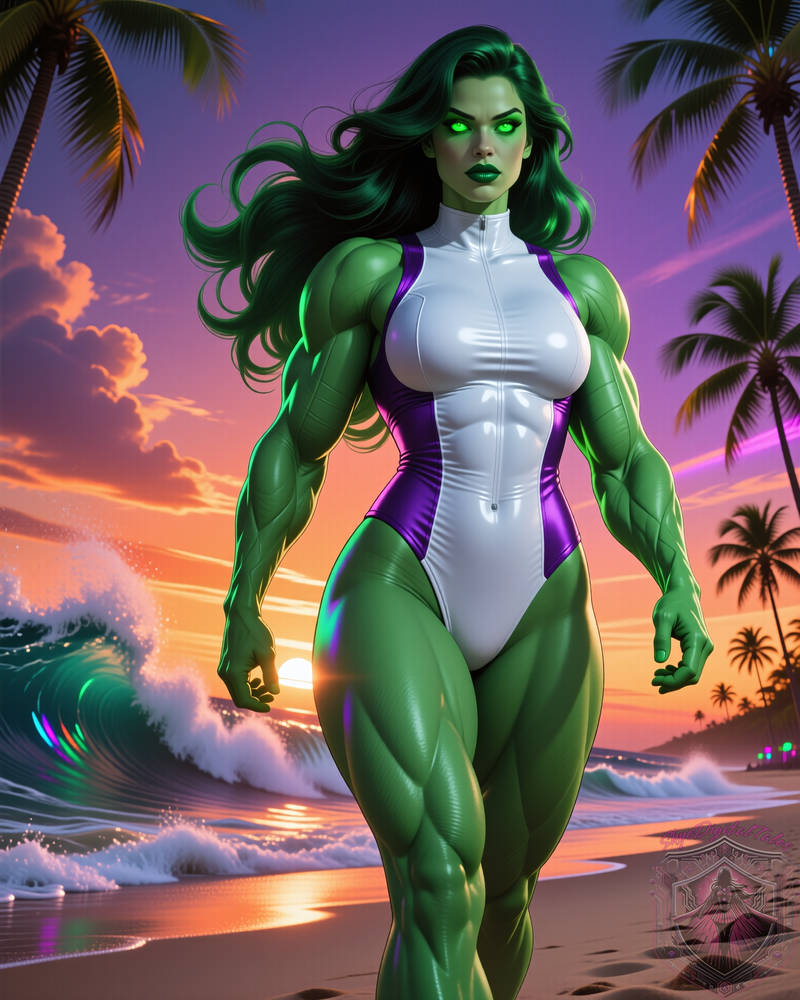 She-Hulk - 2025-12-16 by SkyeDigitalTales on DeviantArt