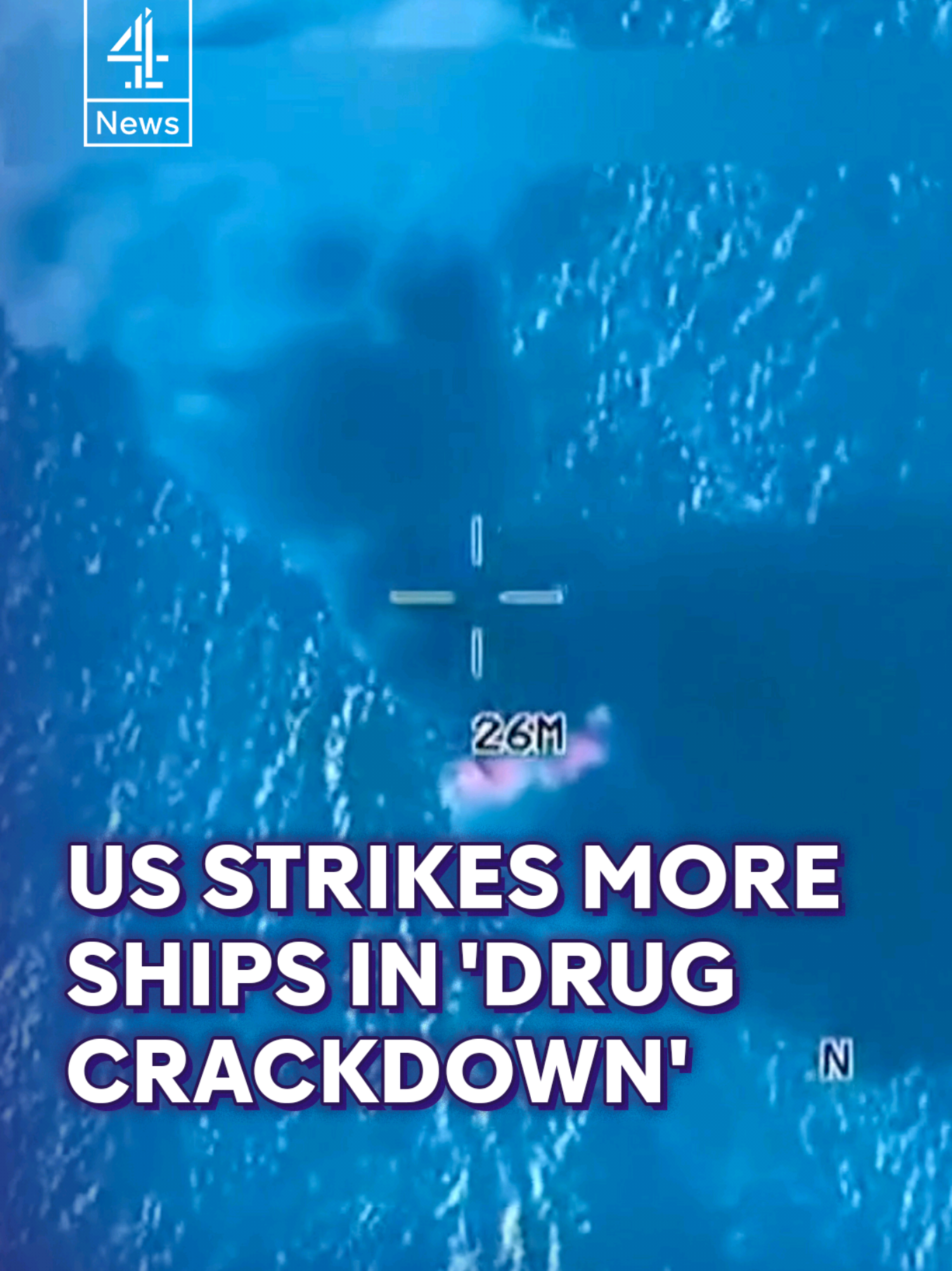 The US military targeted three vessels in the eastern Pacific Monday night. It is part of the Trump administration's crackdown against smuggled drugs reportedly bound for America. The US military said in a statement that the strikes targeted “designated terrorist organisations". Eight people were killed, bringing the number of fatalities to more than ninety five since early September. No evidence was released about the boat's alleged drug trafficking in a briefing by Secretary of State Marco Rubio to lawmakers. #Trump #Venezuela #US #Military #C4News