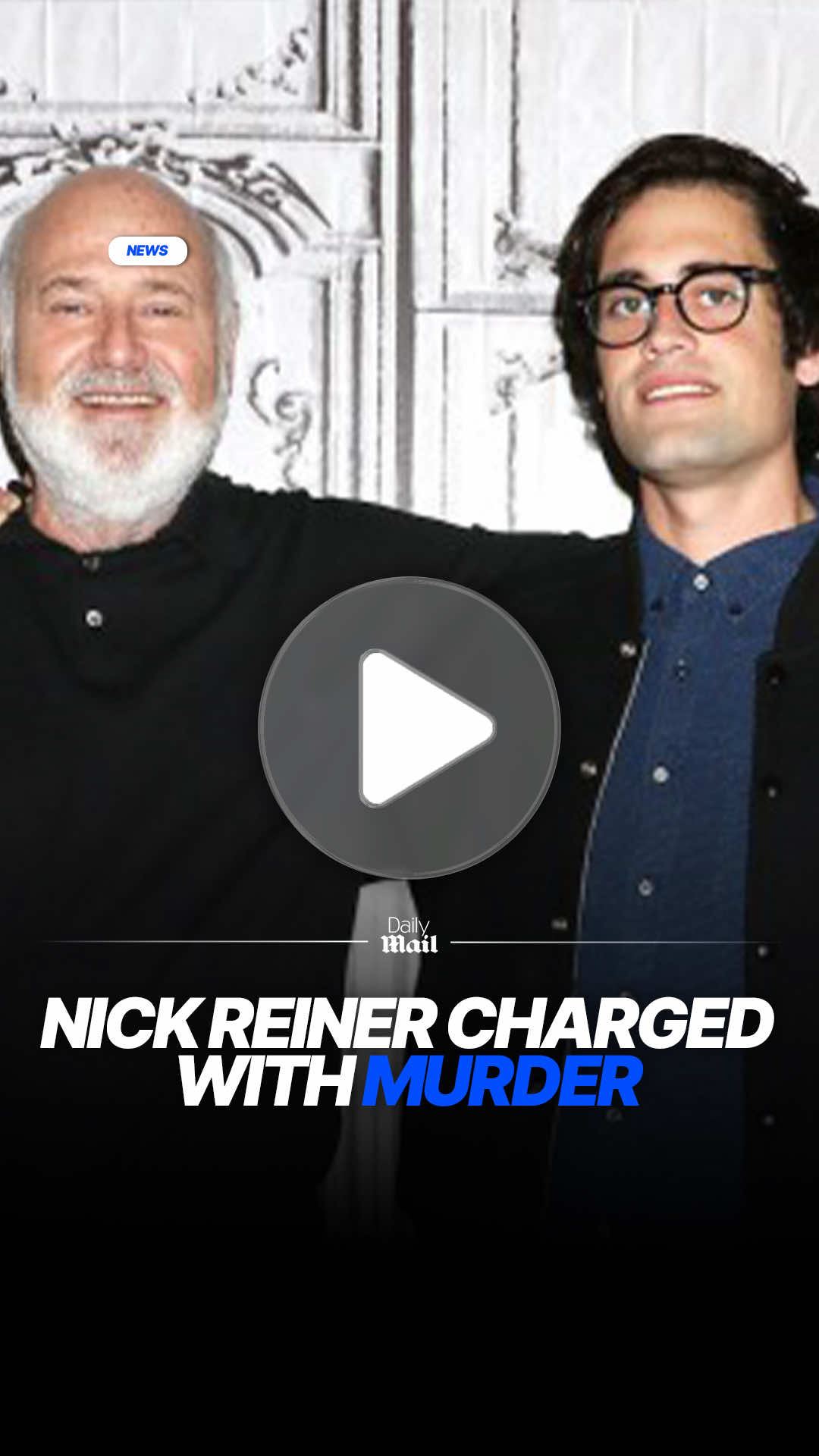 Nick Reiner, 32, has been charged with two counts of first-degree murder for the alleged killing of his parents Rob Reiner and Michele Singer Reiner. This is a breaking news story. Follow DailyMail for updates. #news #breakingnews #robreiner #nickreiner #crime