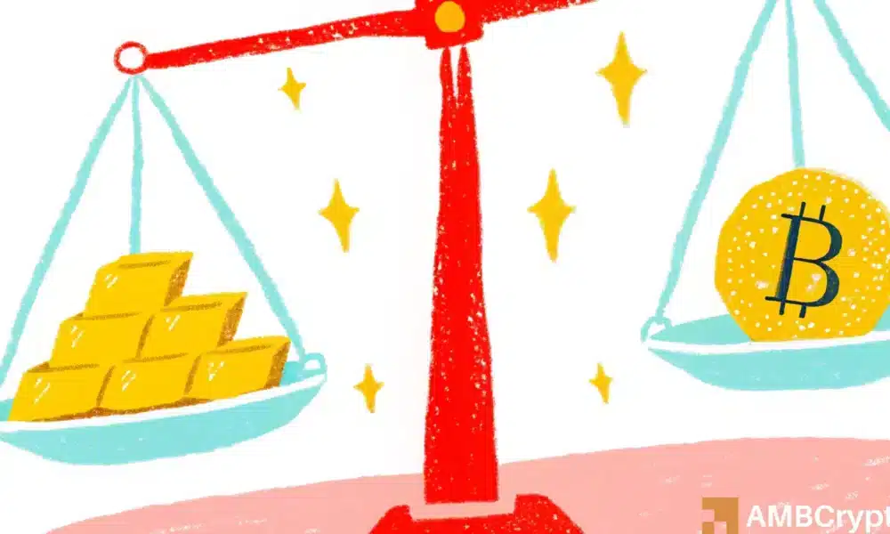 On-chain gold tops $4B as investors skip Bitcoin – Here’s why