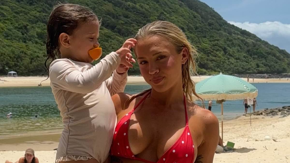 Tammy Hembrow arrives home in Australia after a mysterious weeks-long absence causing concern among her fans