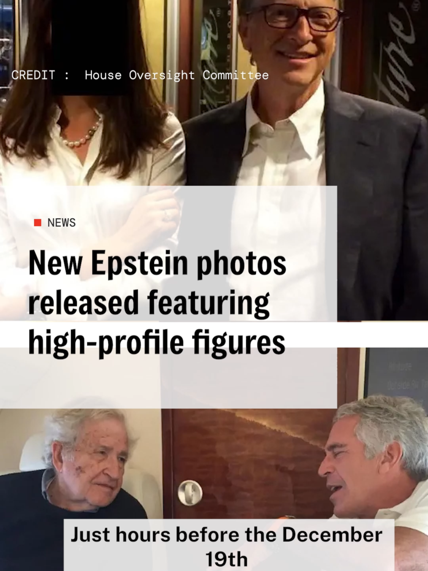 Another batch of images related to deceased sex offender Jeffrey Epstein have been released by the US House Oversight Committee. This is the third release from over 95,000 photos obtained from Epstein’s estate, which comes just before a December 19 deadline to publish all the files. Photos show quotes from the book ‘Lolita’ by Vladimir Nabokov, written over a woman’s body. Other people photographed speaking with Epstein include Noam Chomsky, Bill Gates and Steve Bannon. Being featured in the photos is not evidence of any wrongdoing. #politics #uspolitics