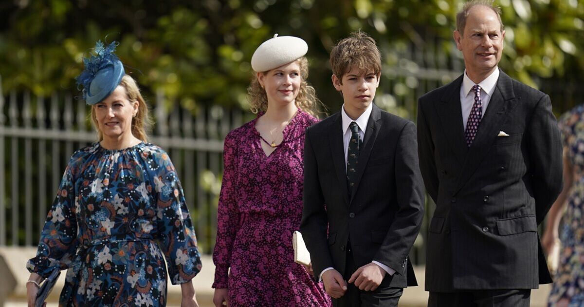 Lady Louise and James star in Duchess Sophie and Edward's hilarious Christmas card