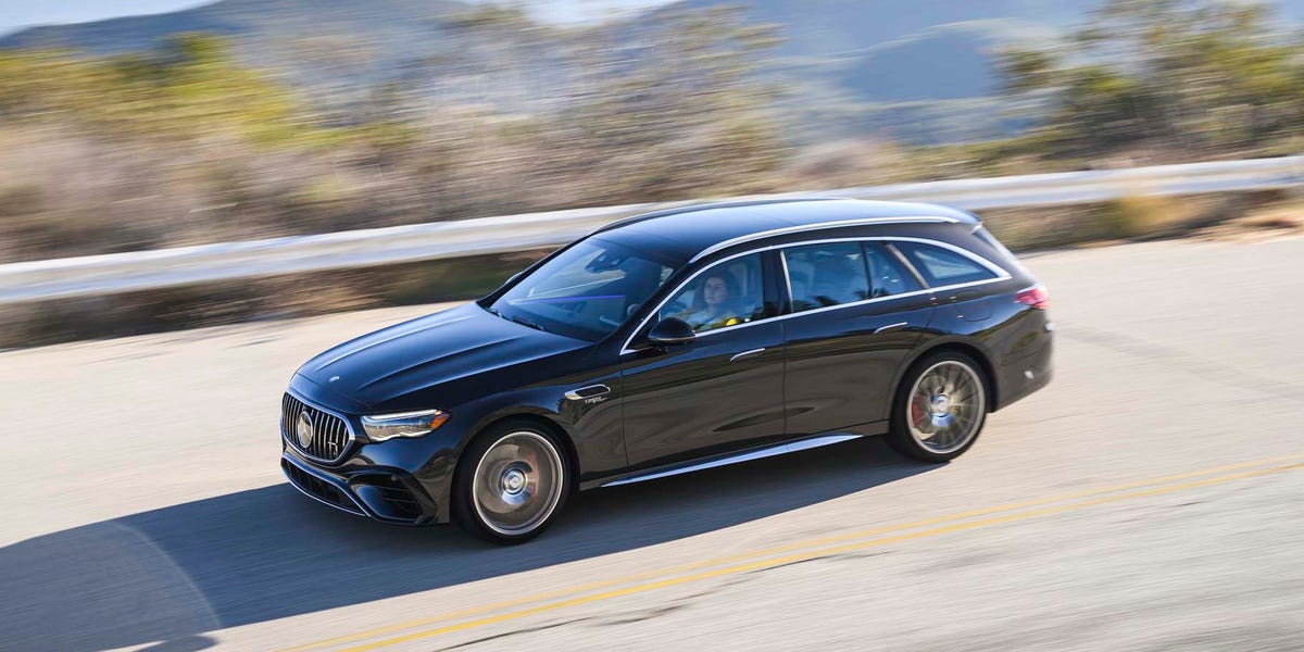 View Exterior Photos of the 2026 Mercedes-AMG E53 Wagon