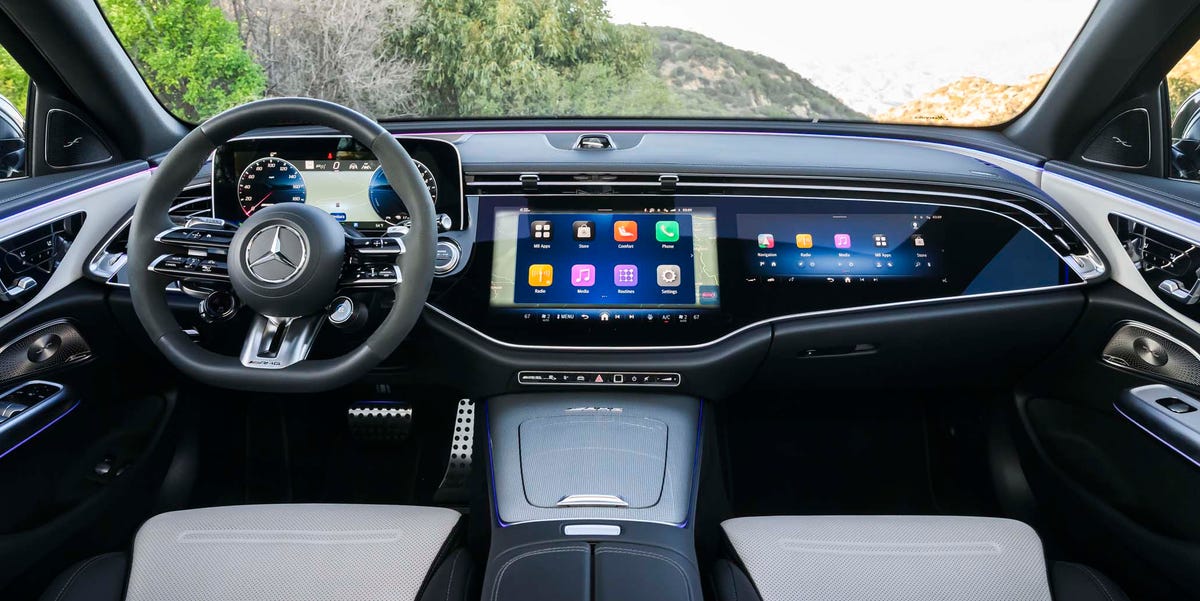 View Interior Photos of the 2026 Mercedes-AMG E53 Wagon