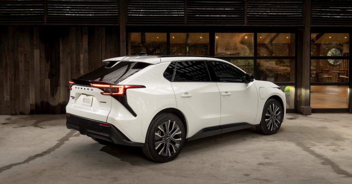 Subaru's new Solterra EV is faster than its performance cars, and it's an SUV