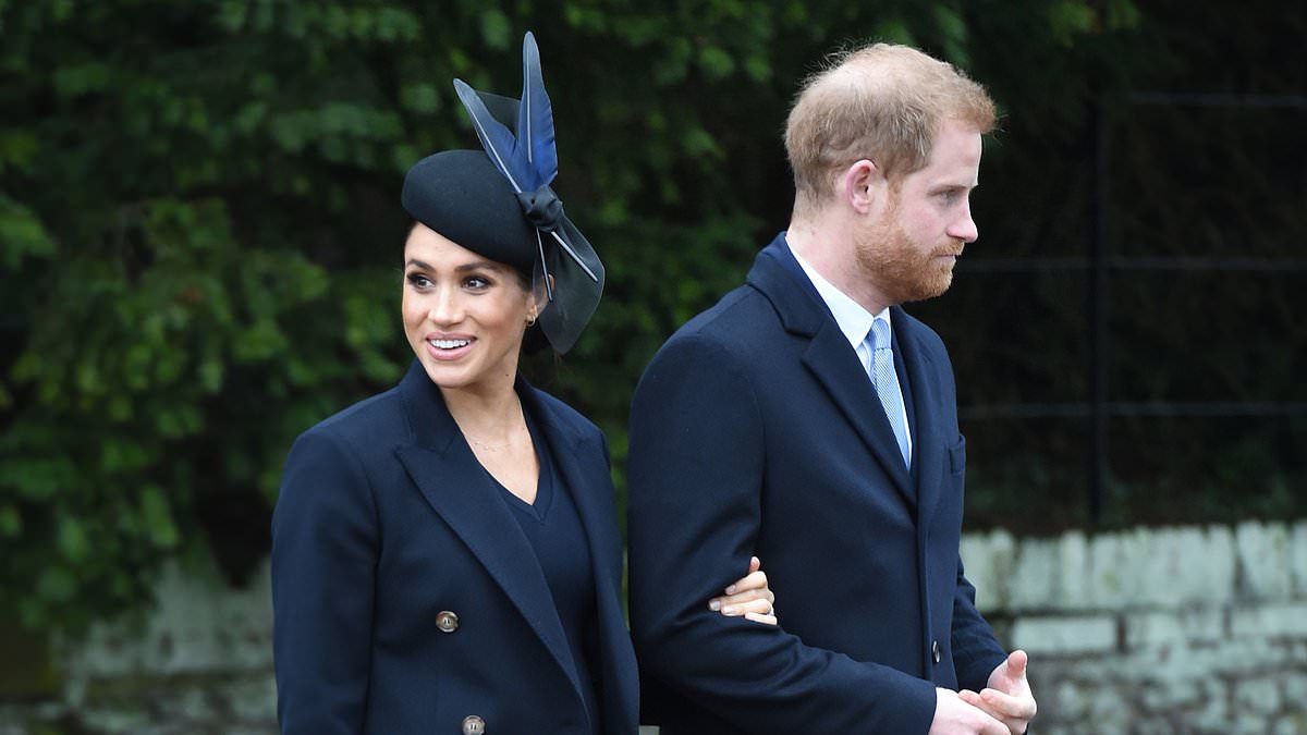 How Harry and Meghan were 'isolated' at Sandringham during their final royal Christmas - as body language expert reveals duchess tried to 'take charge' because the world was watching