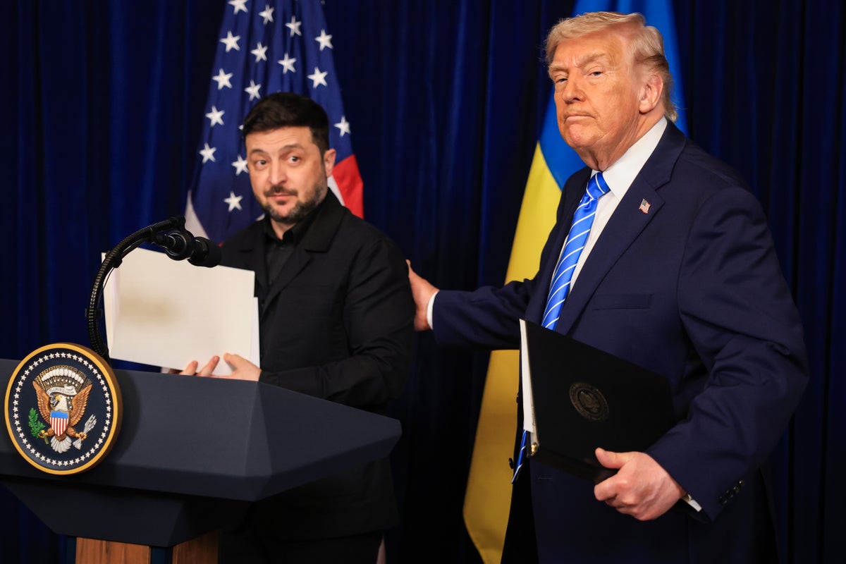 Ukraine war latest: Trump warns of ‘thorny issues’ after peace deal talks