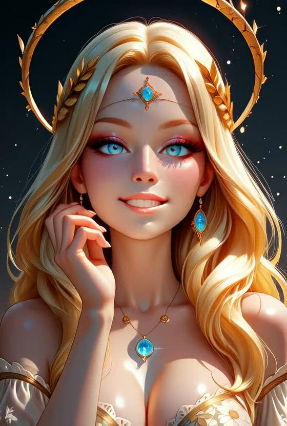 Divine Blonde with Enchanting Eyes (Video) by DMFWonder on DeviantArt