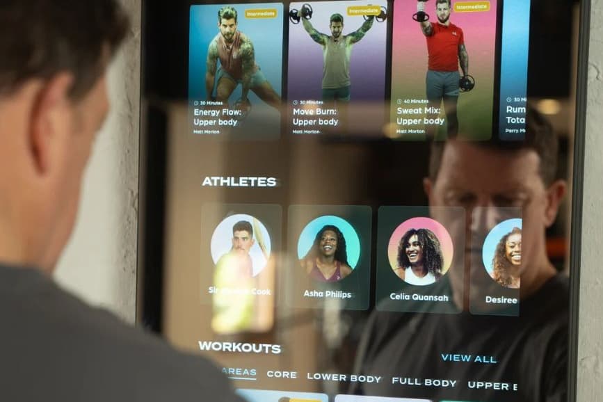 Magic AI Fitness Smart Mirror now £1,199 with free membership and massage gun