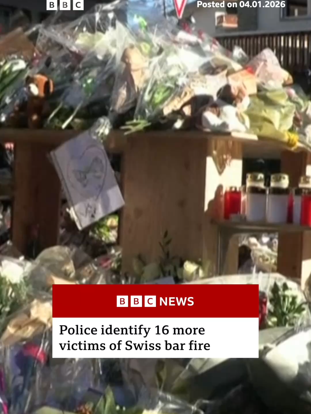 The youngest victim of the fire was a 14-year-old Swiss girl, with nine people who died aged under 18. #Switzerland #CransMontana #Fire #BBCNews