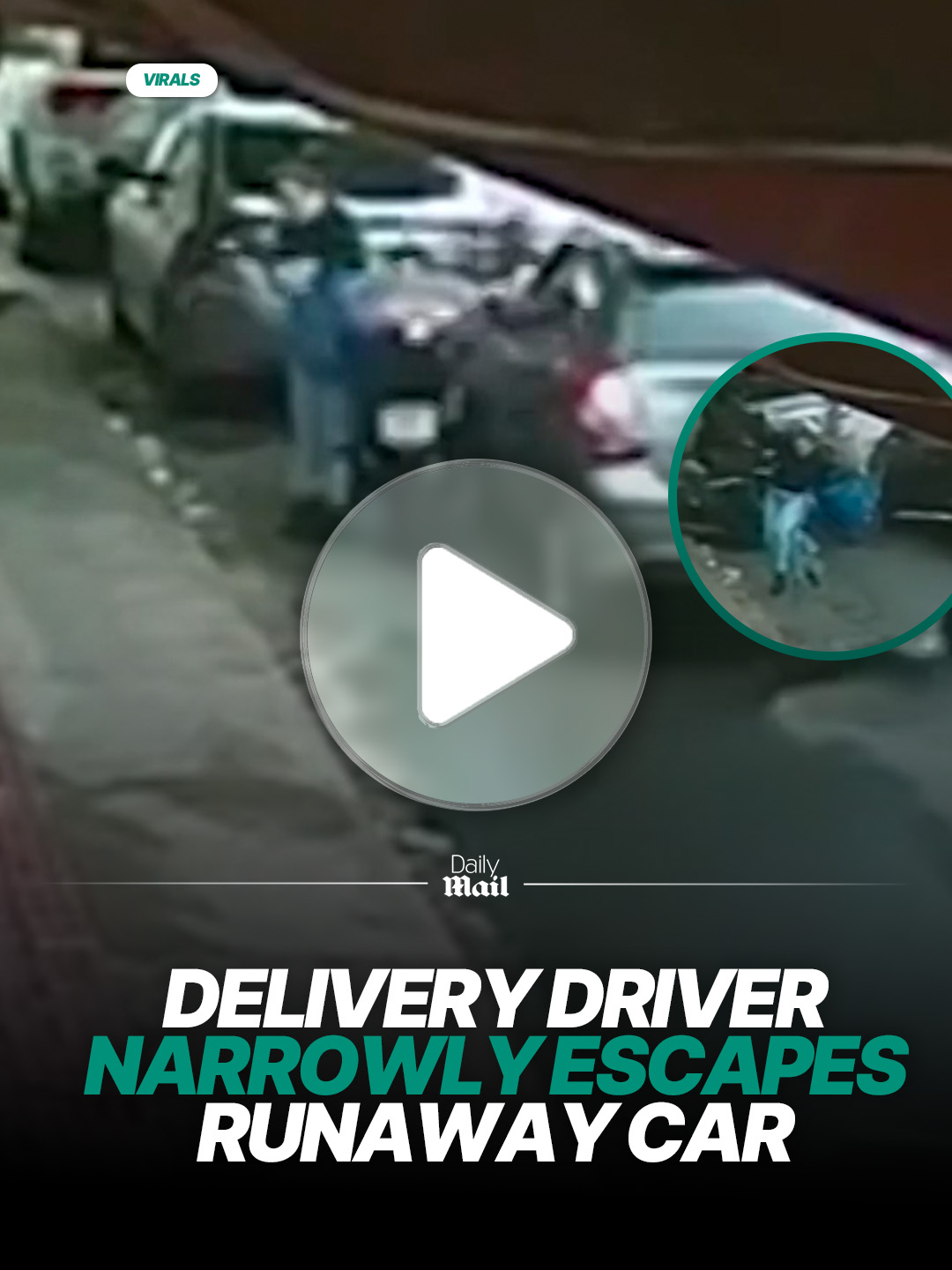 She was steps away from serious danger 😳 📽️ KameraOne