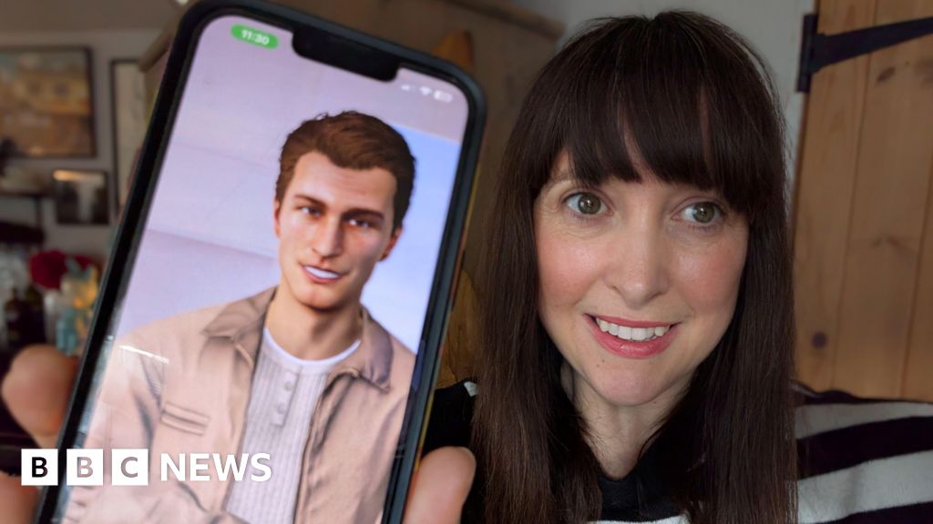 He calls me sweetheart and winks at me - but he's not my boyfriend, he's AI