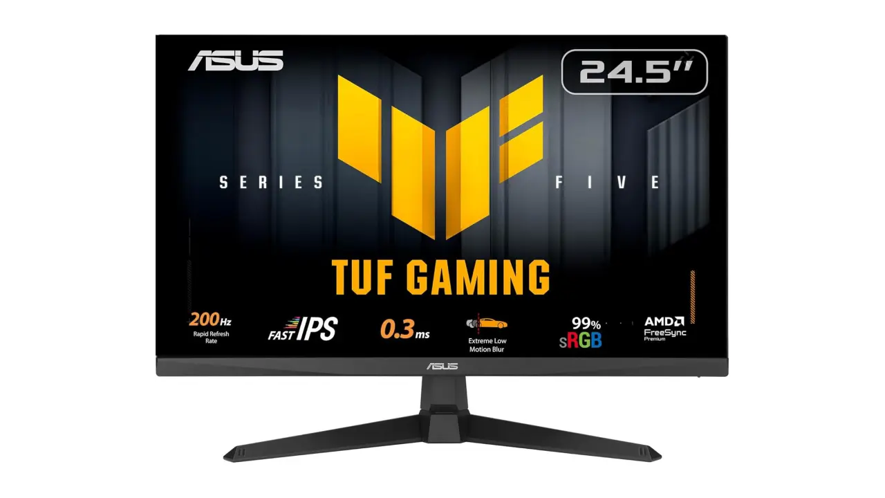 Get an ASUS TUF 200Hz gaming monitor for just $129.99 with this deal