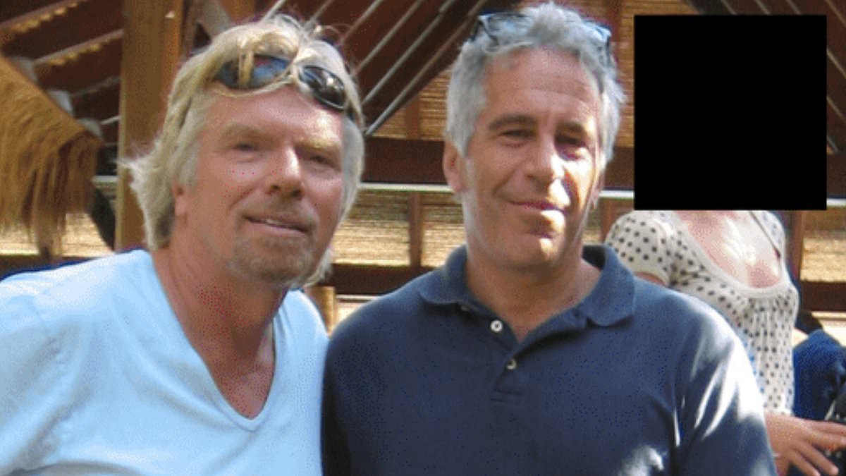Sir Richard Branson forced to deny Sarah Ferguson is in hiding on his Necker Island paradise - after Epstein files disclosed distasteful 'bring your harem' email