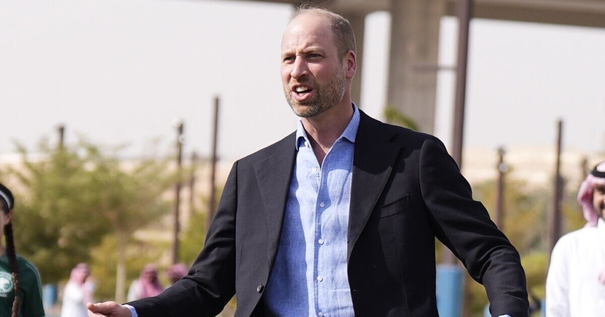 Prince William heckled about Andrew in Saudi Arabia despite bombshell statement