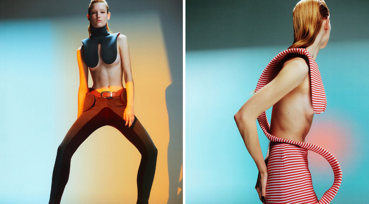 Duran Lantink on his rule-breaking Jean Paul Gaultier debut: ‘I’m trying to break free of what’s considered good taste’