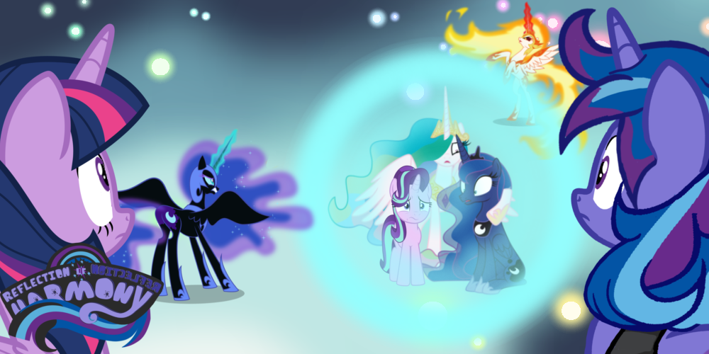 Reflection Of Harmony: A Dimensional battle by KitchenKitsuneArt on DeviantArt