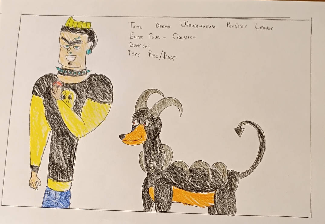 Total Drama Pokemon Champion: Duncan Fire Type