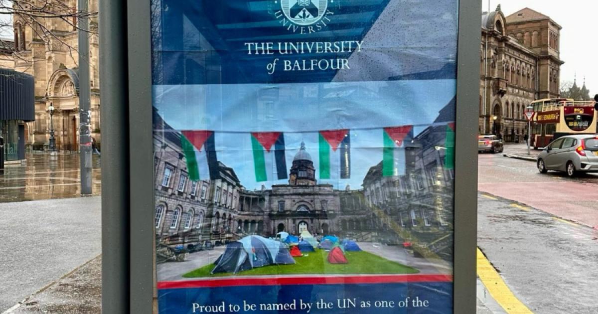 Staff and students accuse university of 'continuing to profit from genocide'