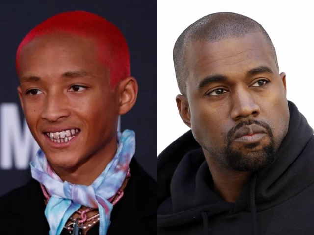 Jaden Smith walks away when Kanye West is mentioned