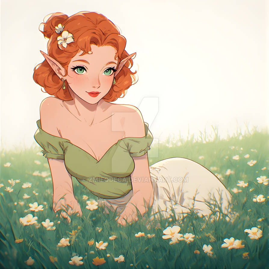 Elven Waifu Adoptable (18) by Zmieqdeca on DeviantArt