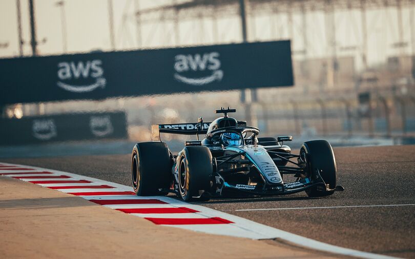Russell sets new 2026 track record in Bahrain to top the opening day in Bahrain