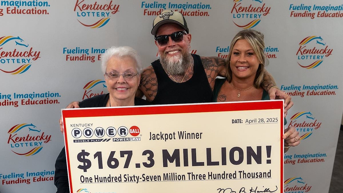Disgraceful past of $167.3M jackpot winner as he's arrested SEVENTH time for domestic spat