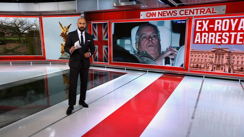 Former Prince Andrew released ‘under investigation’ following arrest