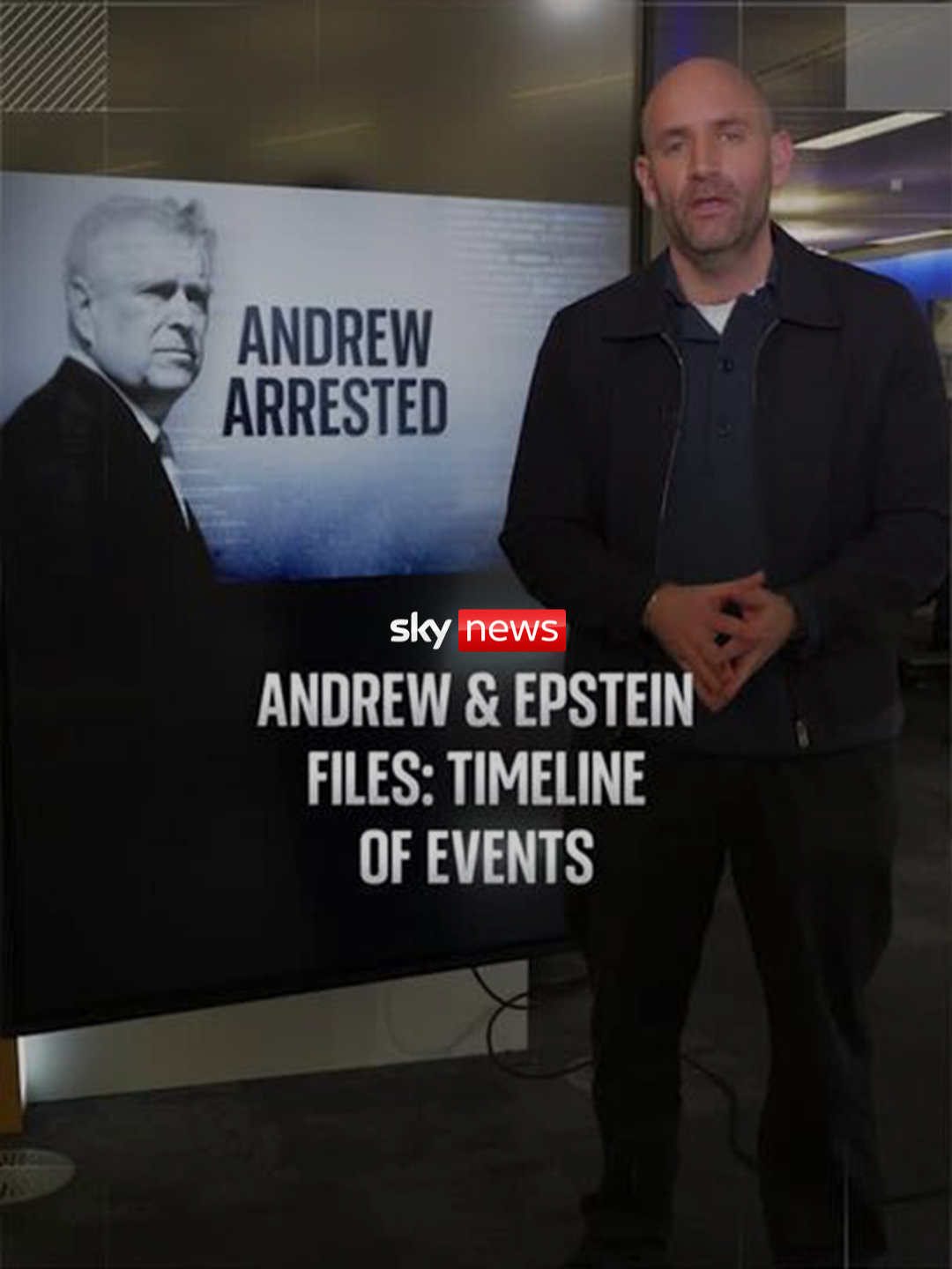 The latest release of the Epstein files piled on fresh pressure for Andrew Mountbatten Windsor. Now he's been released from police custody around 11 hours after his arrest on suspicion of misconduct in public office. Sky's Tom Cheshire takes us through a timeline of events.   The former duke has denied any wrongdoing in connection with Jeffrey Epstein. #SkyNews