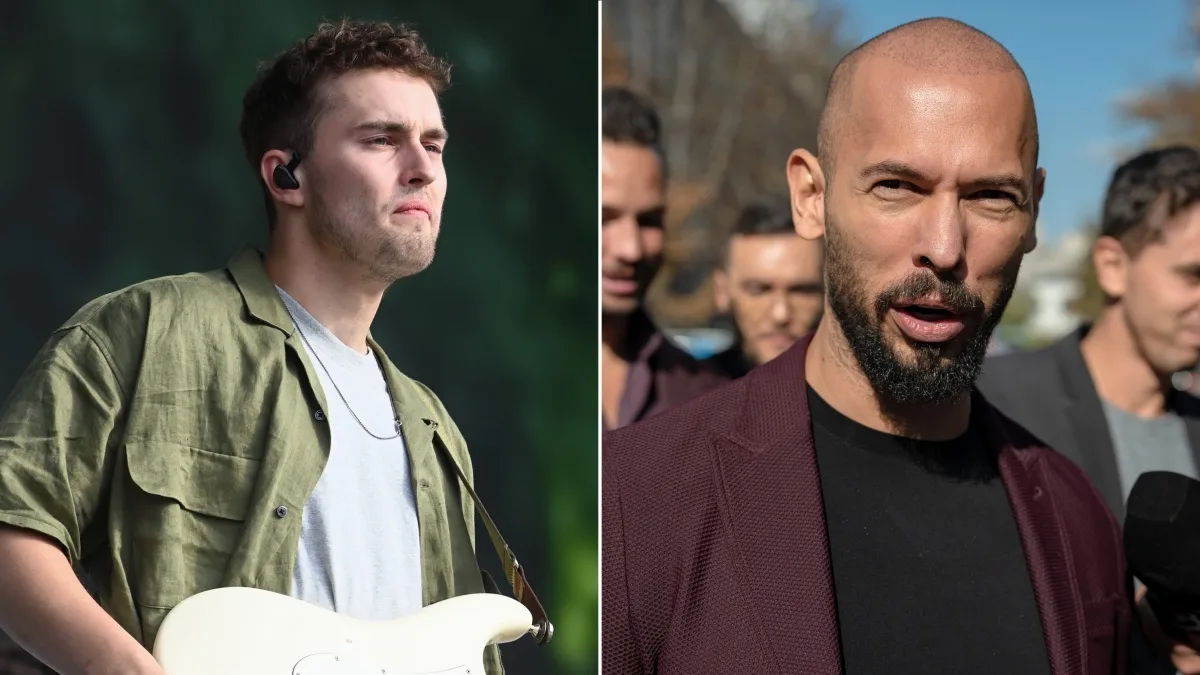 Sam Fender explains why young men are 'seduced' by the likes of Andrew Tate