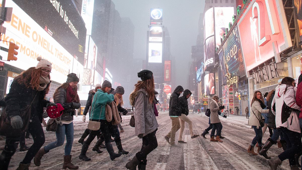 Millions of Americans brace for worst blizzard in nearly 10 YEARS with more than two feet of snow to blanket major cities and thousands of flights already canceled