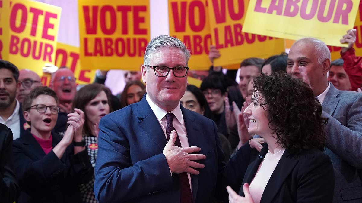 Nigel Farage mocks unpopular Starmer for failing to meet ANY real voters on token by-election visit to Gorton - as Andy Burnham dodges being pictured with the PM