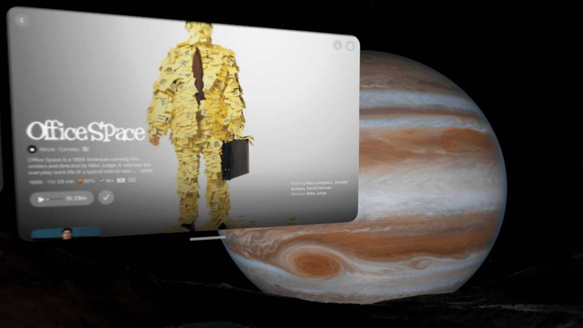 How the Apple Vision Pro team allowed me to work remotely from a realistic version of Jupiter’s moon, Amalthea