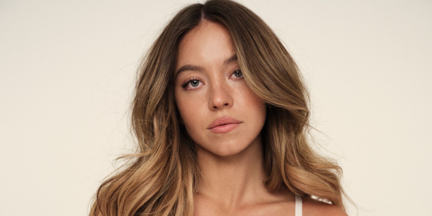 Sydney Sweeney Super-Sizes the Peekaboo Lingerie Trend While Rocking Darkest Hair Color in Months