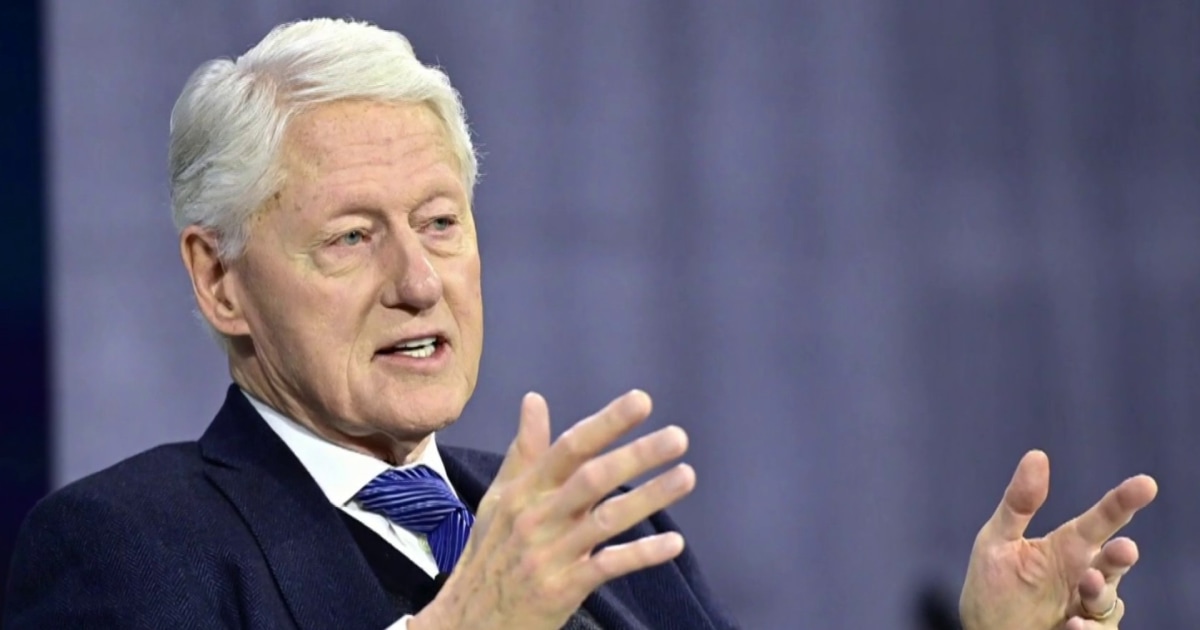 Former President Bill Clinton testifies in Epstein investigation