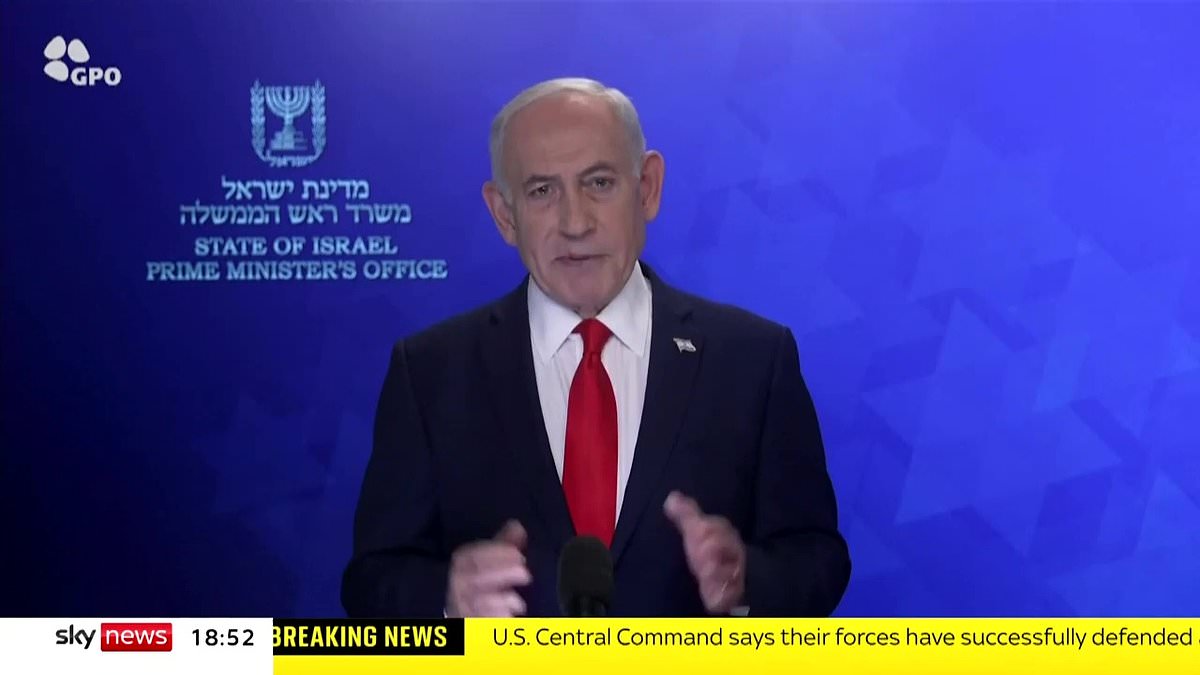 Benjamin Netanyahu 'shown an image of Khamenei's body' after it was retrieved from Tehran compound - as Israeli PM hints Ayatollah is 'no more'